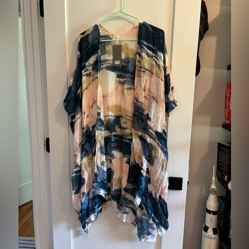 Nordstrom Rack Women's Tie-Dye Kimono one Size NWT